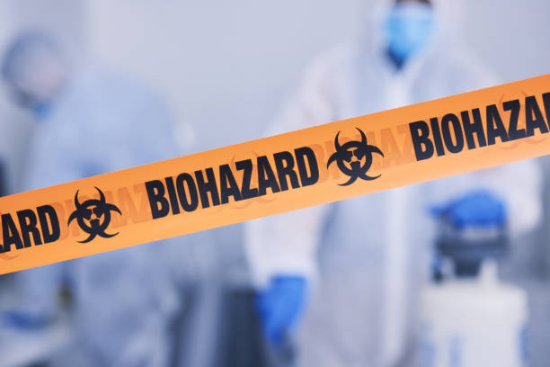 Professional Blood Cleanup technician working in Johnsonburg, NJ